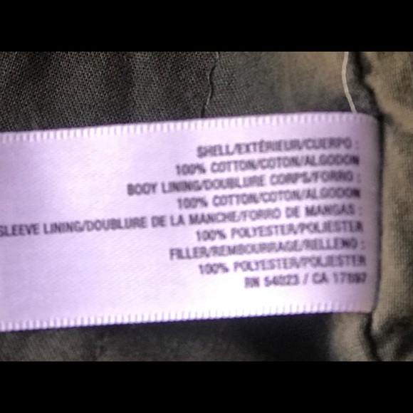 Old Navy XS Girls Army green jacket (lined) - Picture 7 of 7